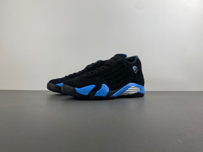 Air Jordan 14 Black/University Blue 487471-002