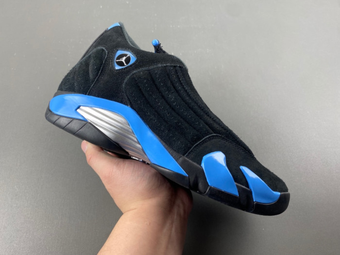 Air Jordan 14 Black/University Blue 487471-002