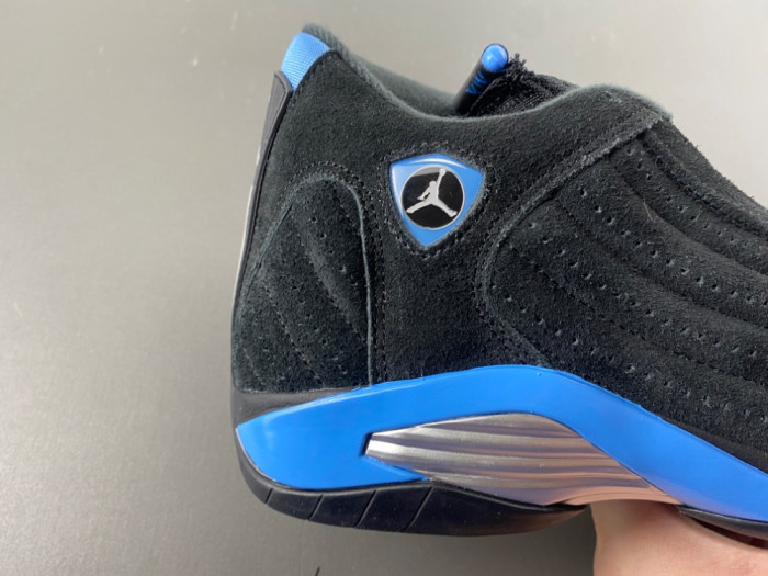 Air Jordan 14 Black/University Blue 487471-002