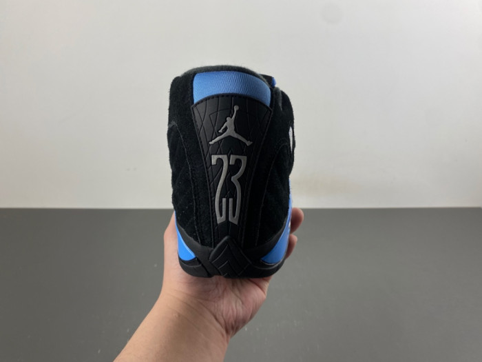 Air Jordan 14 Black/University Blue 487471-002