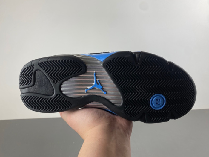 Air Jordan 14 Black/University Blue 487471-002