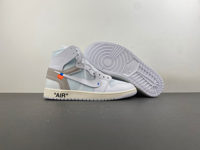Virgil Abloh Archive x Air Jorda 1 High OG “Alaska” AA3834-100