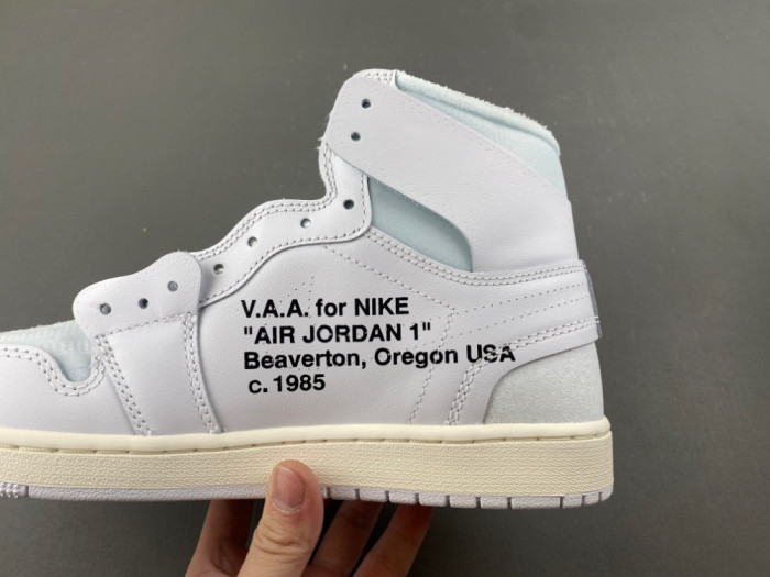 Virgil Abloh Archive x Air Jorda 1 High OG “Alaska” AA3834-100